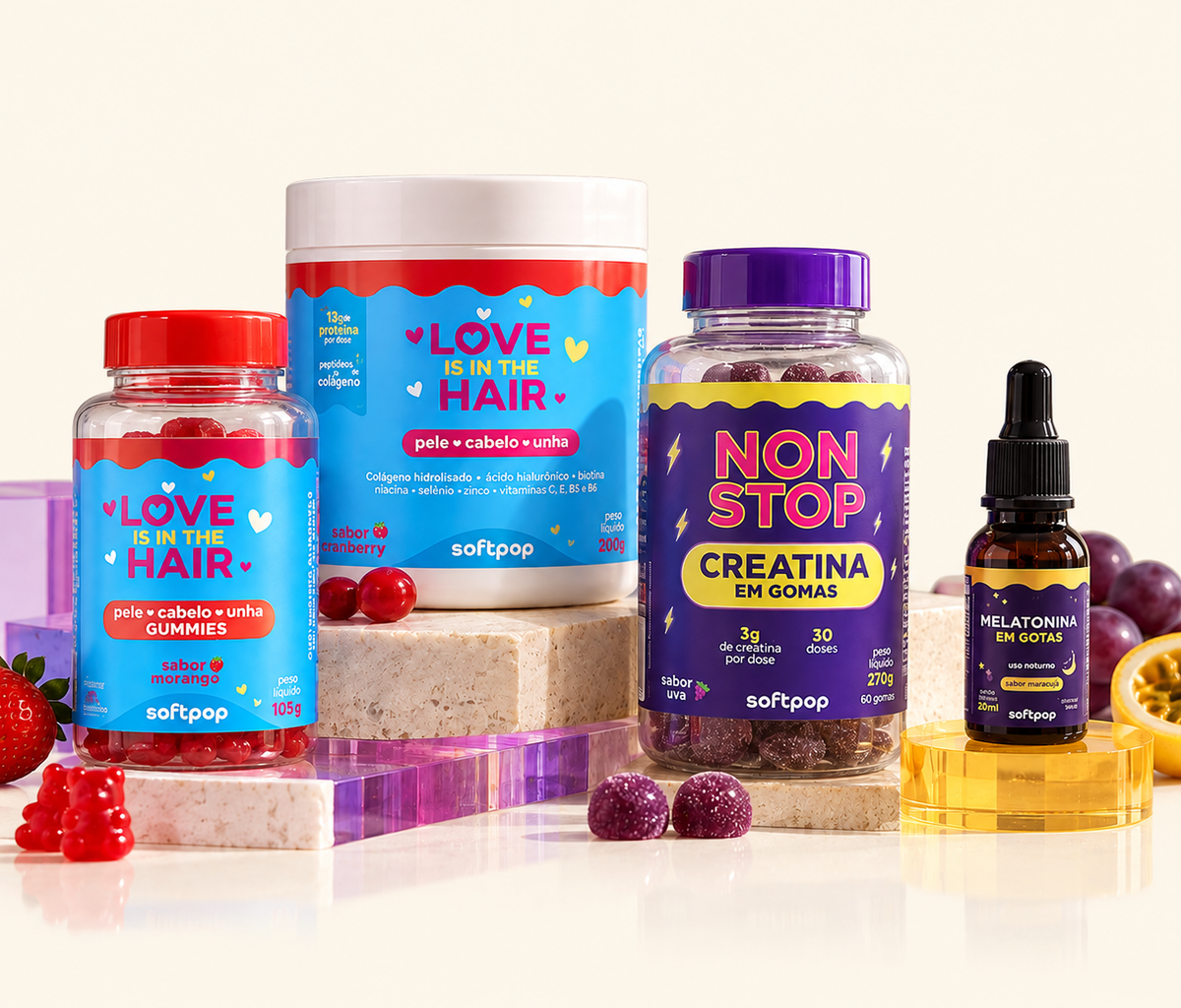 Kit Essencial Completo SOFTPOP | 4 Produtos